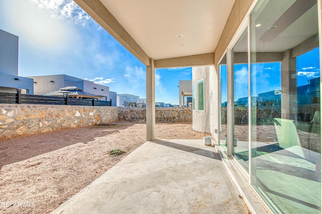 view of patio / terrace