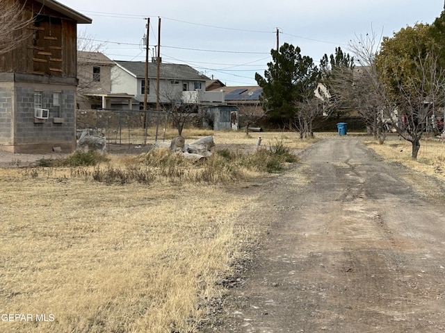 view of road