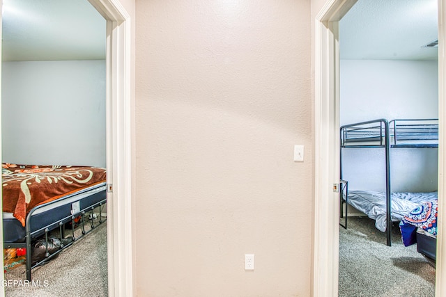 bedroom with carpet flooring