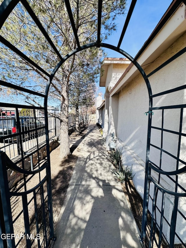 view of patio