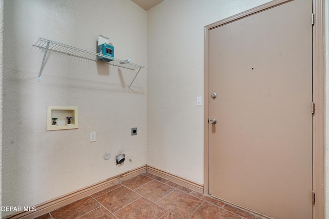 laundry room featuring washer hookup, hookup for an electric dryer, and hookup for a gas dryer