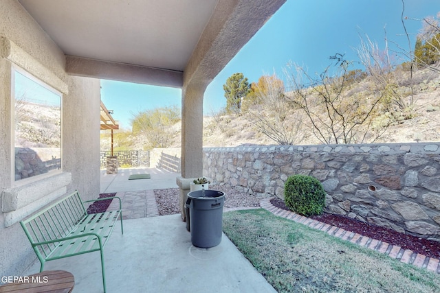 view of patio / terrace