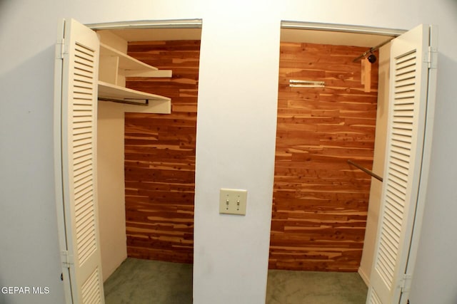 view of closet