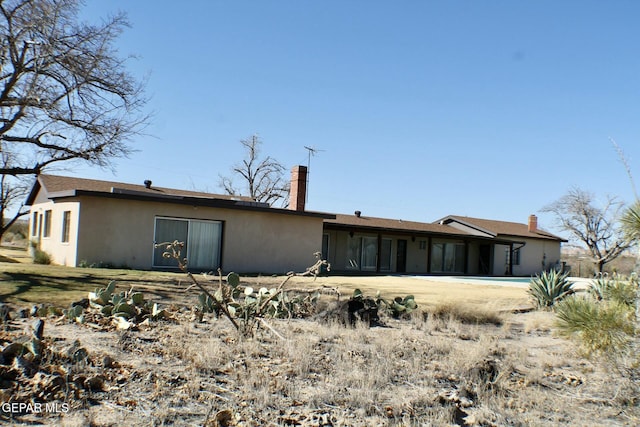 view of rear view of house