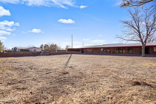 525 N Main St, Dell City, TX 79837 - view of yard