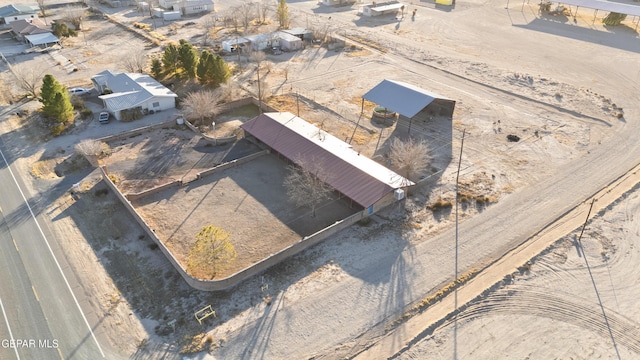 525 N Main St, Dell City, TX 79837 - aerial view of property and surrounding area