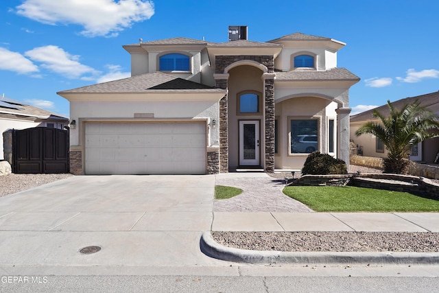 view of mediterranean / spanish house