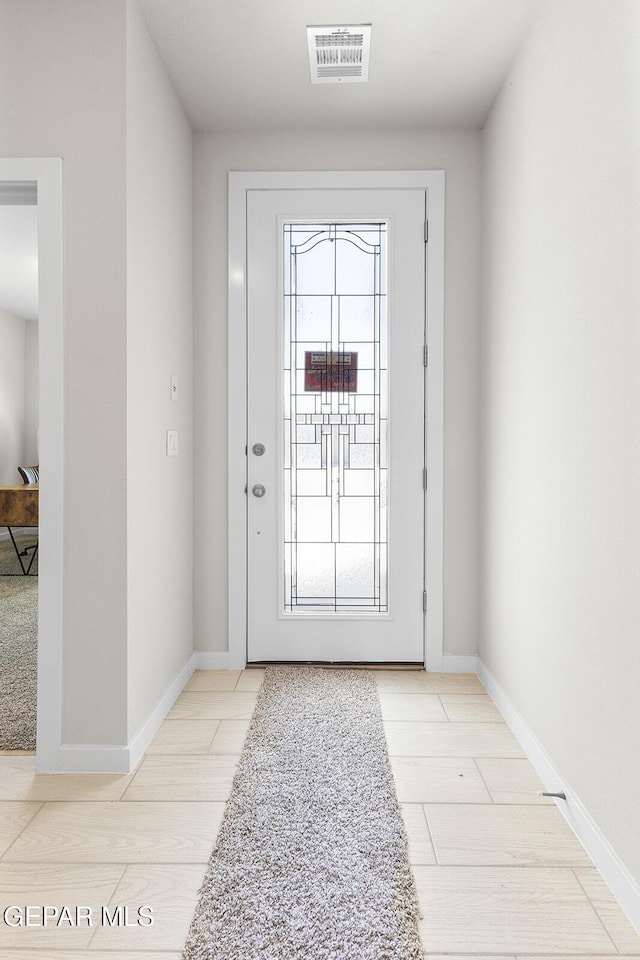 entryway with a healthy amount of sunlight