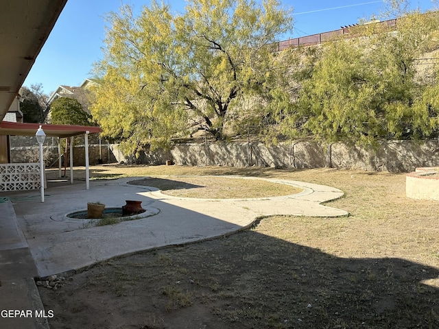 exterior space featuring a patio area