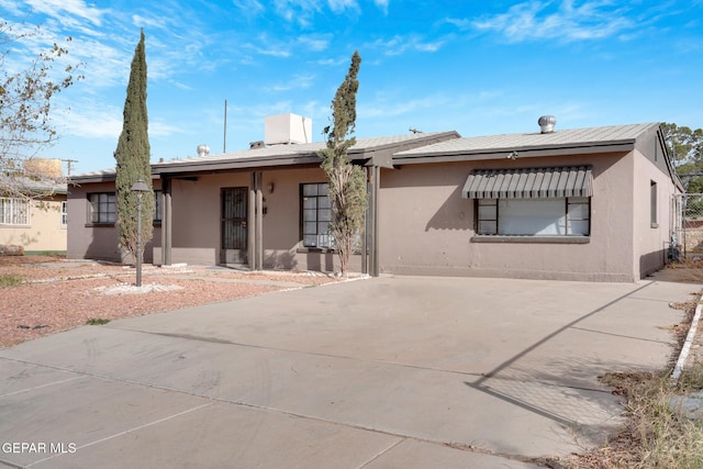 view of ranch-style house