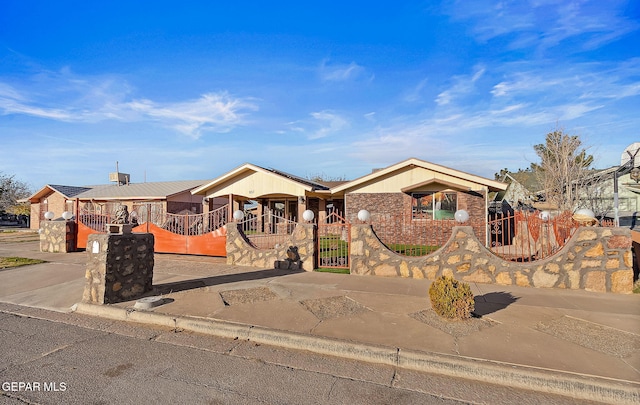 view of ranch-style house