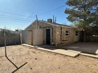 back of house featuring a patio