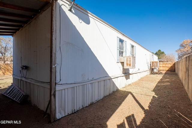 view of side of home