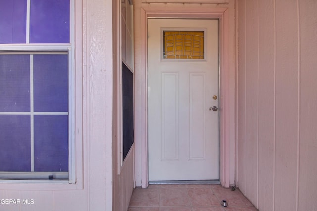 view of property entrance