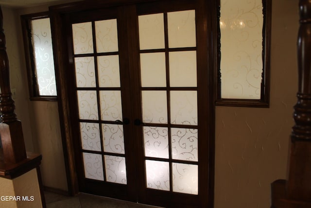 details with french doors