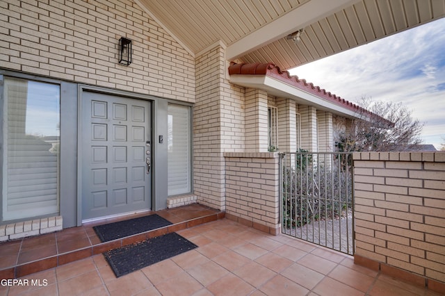 view of property entrance