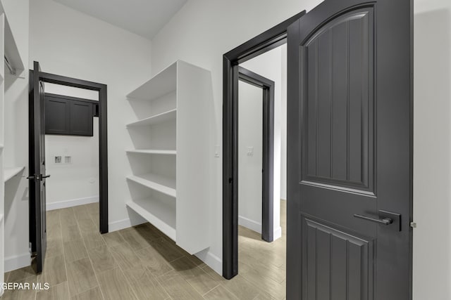1762 Green Valley St, El Paso, TX 79928 - spacious closet with wood finish floors