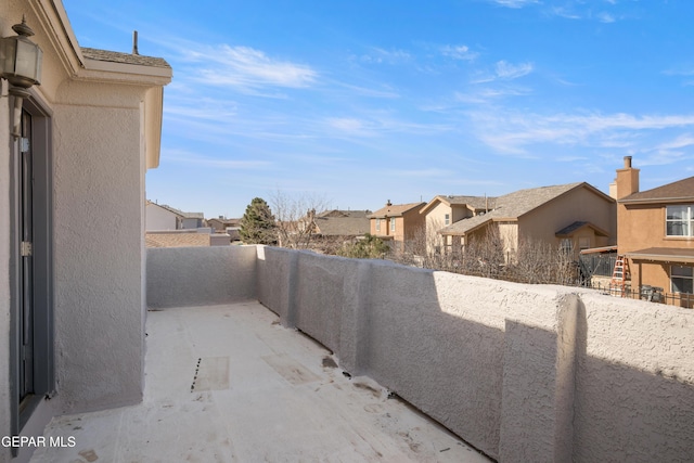 view of patio / terrace featuring a balcony