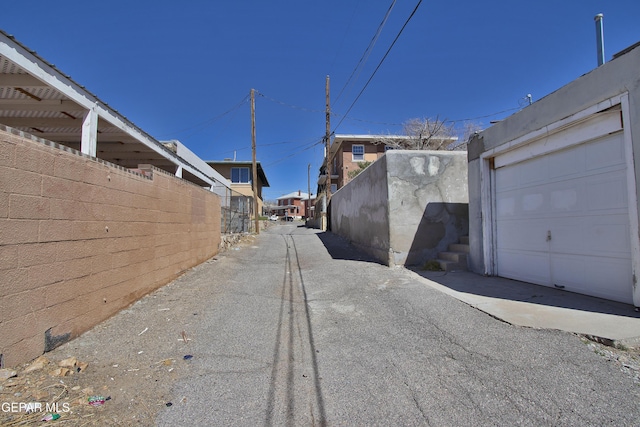 view of street