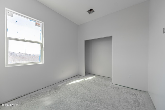 view of unfurnished room