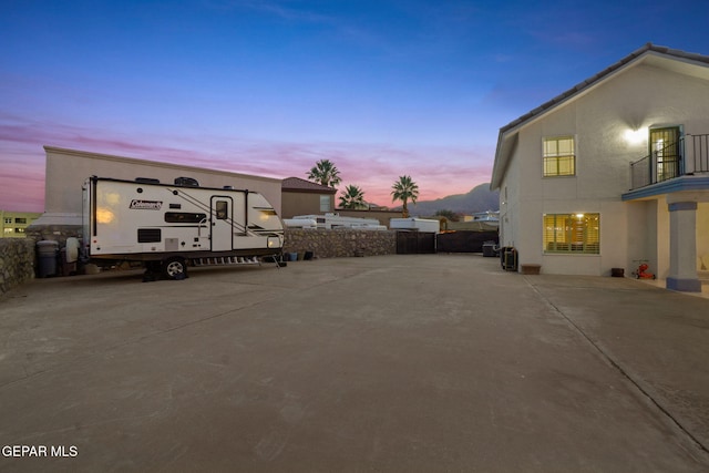 exterior space featuring central AC unit