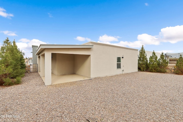 view of rear view of house