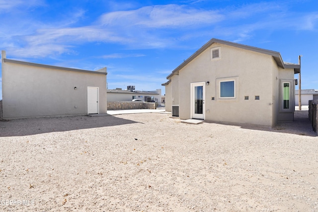 view of rear view of house