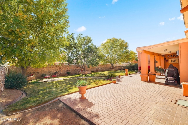 view of patio