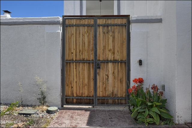 view of gate