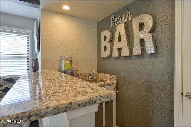 kitchen featuring sink