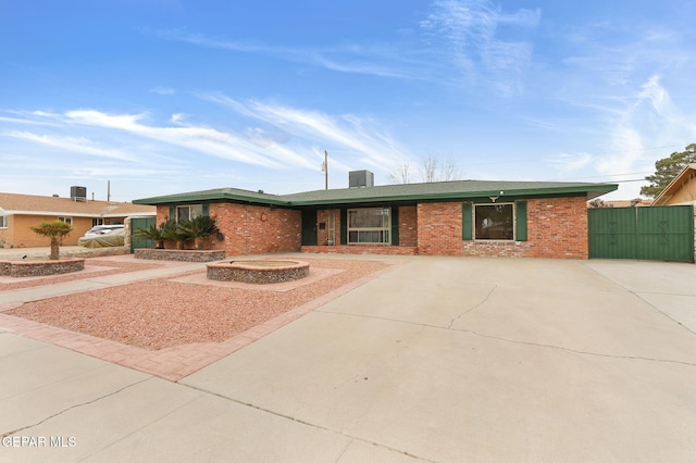 view of ranch-style house