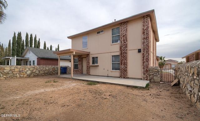 view of rear view of house