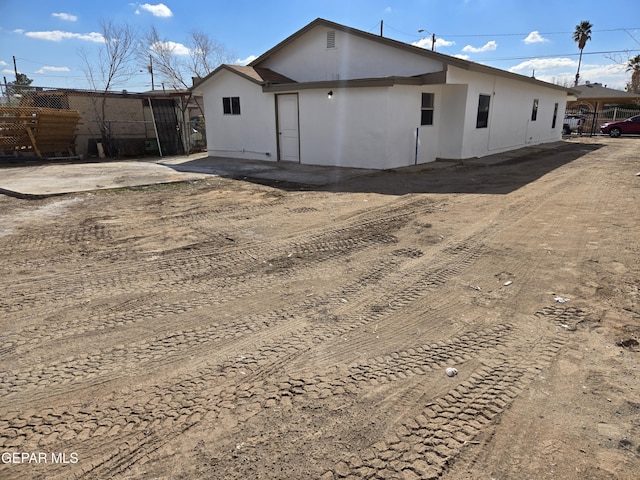 view of rear view of house