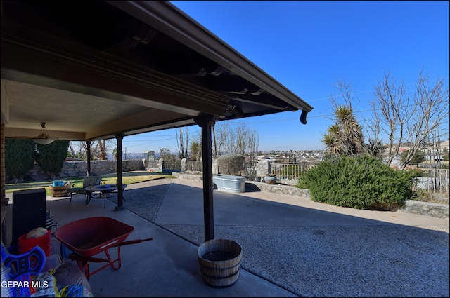 view of patio