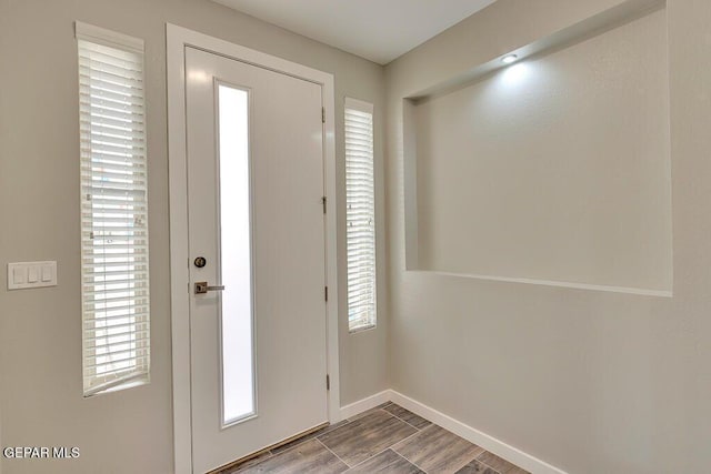 entrance foyer with a wealth of natural light