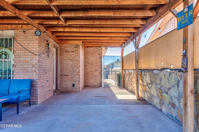 view of patio