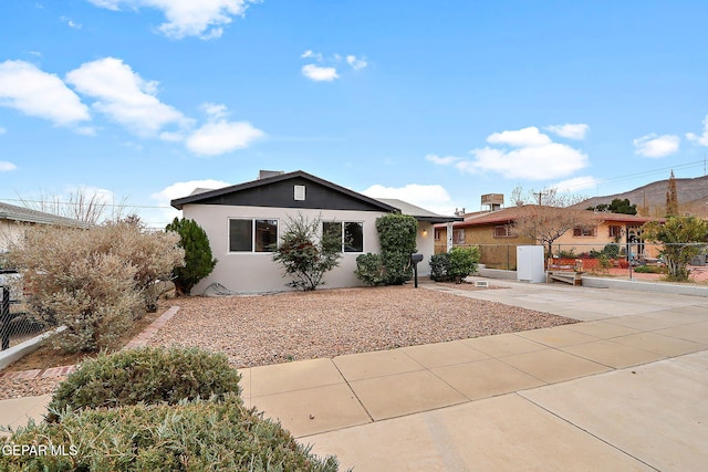 view of ranch-style house