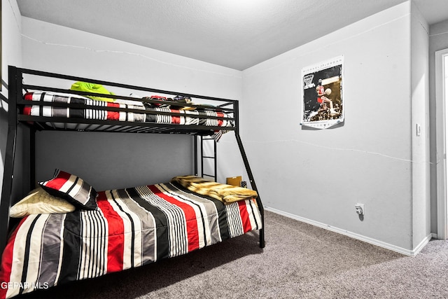 bedroom featuring carpet floors