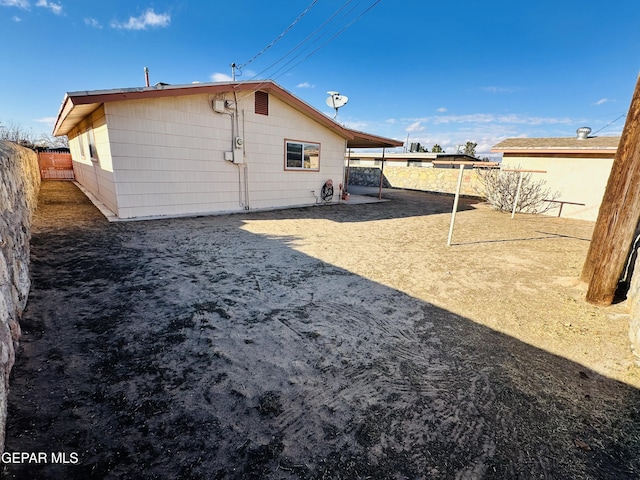 view of back of house