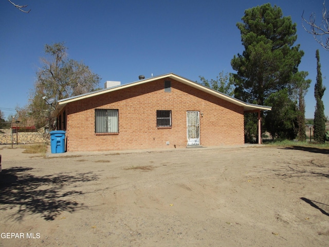 view of back of house