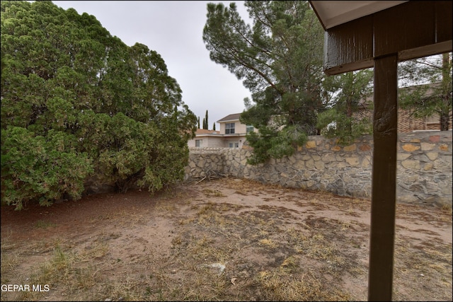 view of yard
