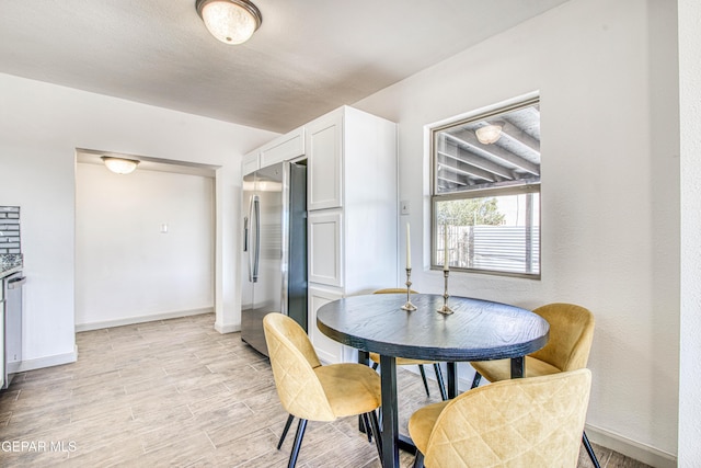 view of dining room