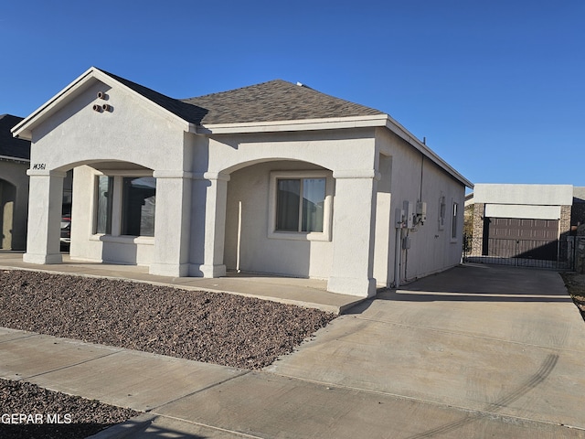 view of front of house featuring covered porch