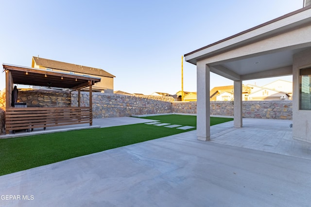 view of patio