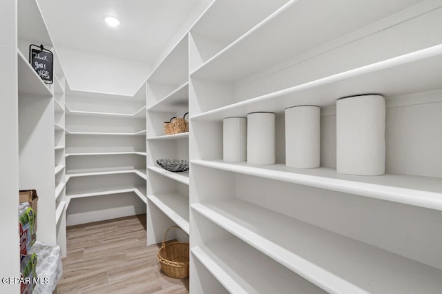 view of pantry