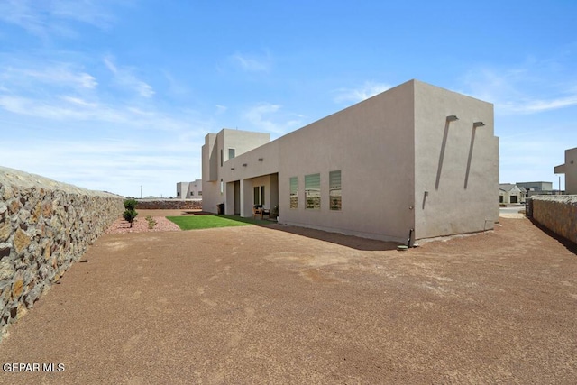 view of rear view of property