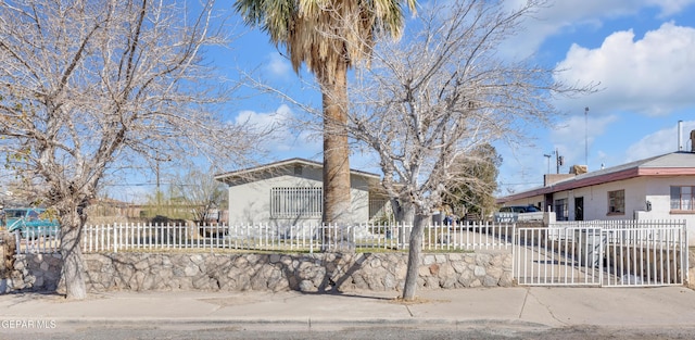 view of ranch-style home