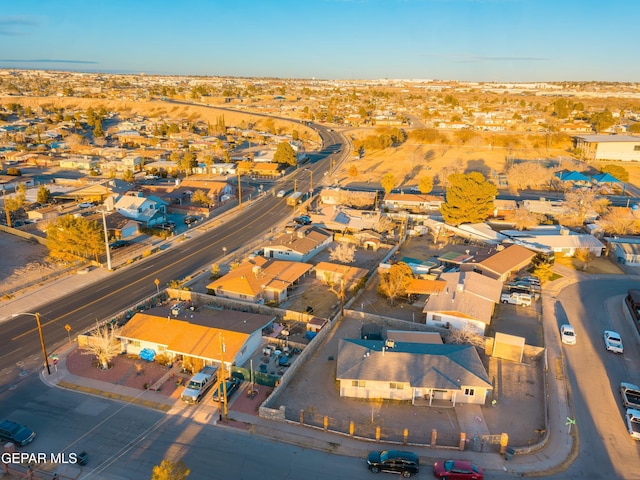 birds eye view of property featuring a residential view