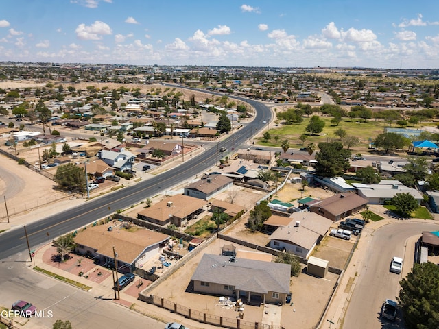 678 Lomaland Dr, El Paso, TX 79907 - aerial view of property's location with nearby suburban area