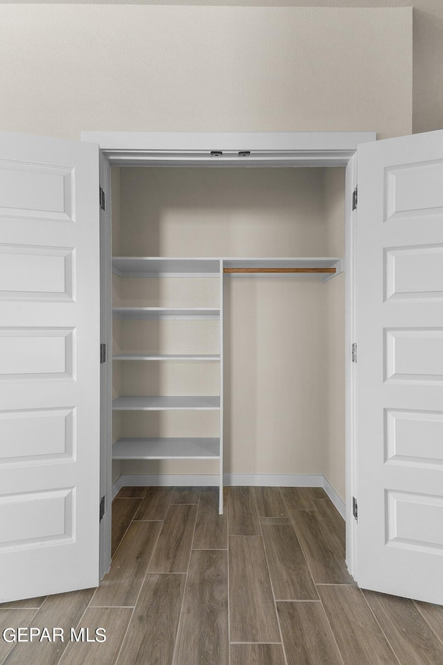 view of closet